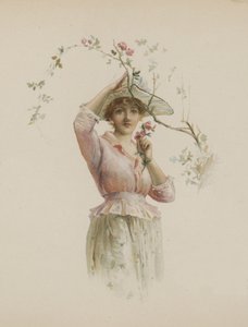 Una rosa, roja, roja de Henry Marriott Paget